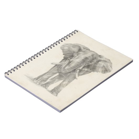 Elephant Sketch Notizblock (Linke Seite)
