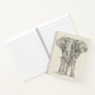 Elephant Sketch Notizblock