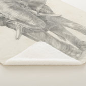 Elephant Sketch Sherpadecke (3/4)