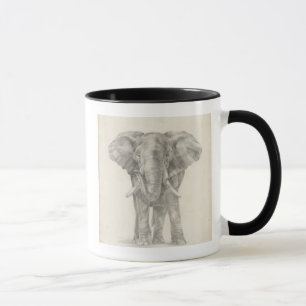 Elephant Sketch Tasse