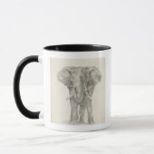Elephant Sketch Tasse (Links)