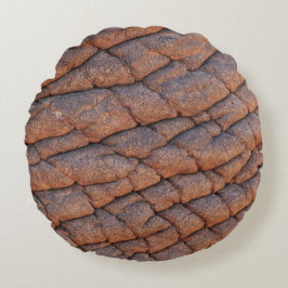 Elephant Skin Rundes Kissen