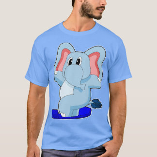 Elephant Snowboard Wintersport T-Shirt