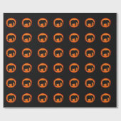Elephant Solar Eclipse Geschenkpapier (Flach)