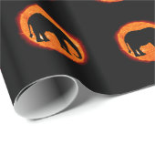 Elephant Solar Eclipse Geschenkpapier (Rolleneckpunkt)