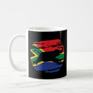 Elephant South Africa Safari Vintag Kaffeetasse