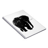 Elephant Spiral Foto Notebook Notizblock (Rechte Seite)