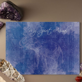 Elephant Spirit Animal Decoration Cutting Board Schneidebrett