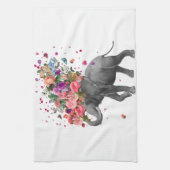Elephant Splash Geschirrtuch (Vertikal)
