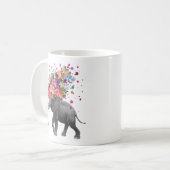 Elephant Splash Kaffeetasse (Vorderseite Links)