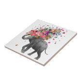 Elephant Splash Keramik Foto Tile Fliese (Seite)