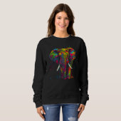 Elephant Spray Sweatshirt (Vorne ganz)