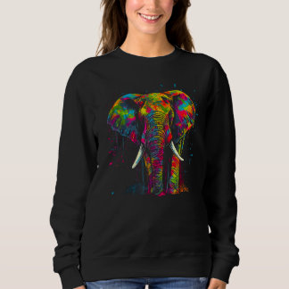 Elephant Spray Sweatshirt
