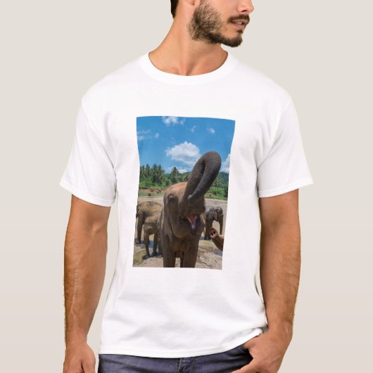 Elephant Sri Lanka T-Shirt (Vorderseite)