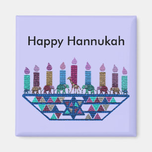 Elephant Star Menorah Magnete Magnet