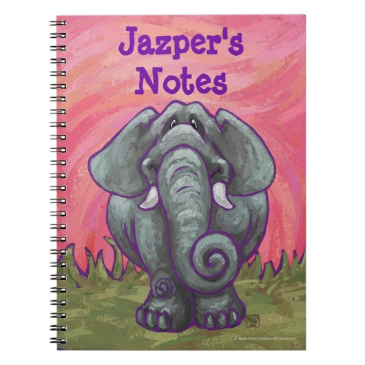 Elephant Stationery Notizblock (Vorderseite)