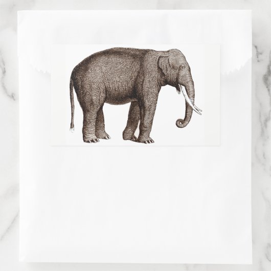 Elephant Sticker (Tasche)