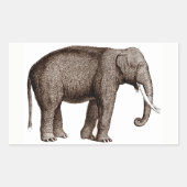 Elephant Sticker (Vorderseite)