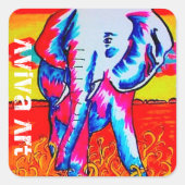 Elephant Sticker (Vorderseite)