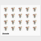 Elephant Stickers (Blatt)