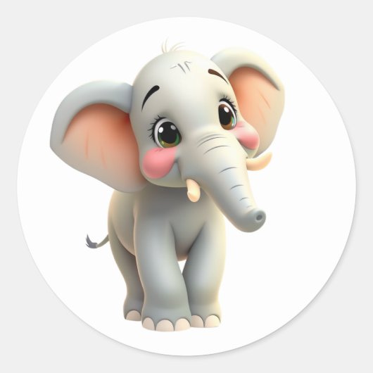 Elephant Stickers (Vorderseite)
