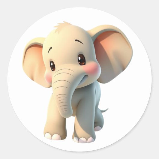 Elephant Stickers (Vorderseite)