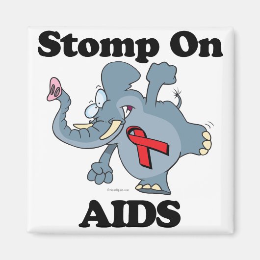 Elephant Stomp zu AIDS Magnet (Vorne)