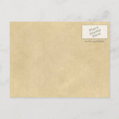 Elephant Story Book Zeichnend Postkarte (Rückseite)