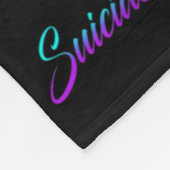 Elephant Suicide Prevention Awareness Ribbon Gif Fleecedecke (Ecke)