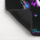 Elephant Suicide Prevention Awareness Ribbon Gif  Mousepad (Ecke)