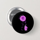 Elephant Sunflower Faith Hope Kämpfen Liebe Überdo Button (Vorne & Hinten)