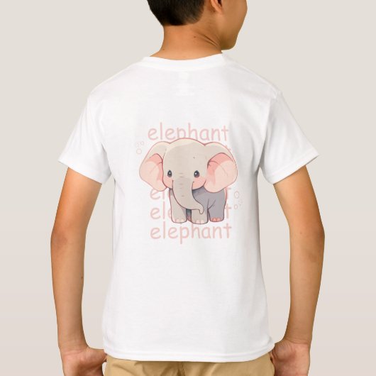 Elephant T - Shirt (Rückseite)