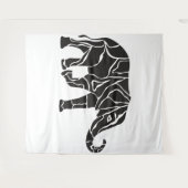 Elephant Tapestry Wandteppich (Vorderseite (Horizontal))