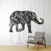 Elephant Tapestry Wandteppich (Beispiel)