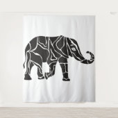 Elephant Tapestry Wandteppich (Vorderseite)