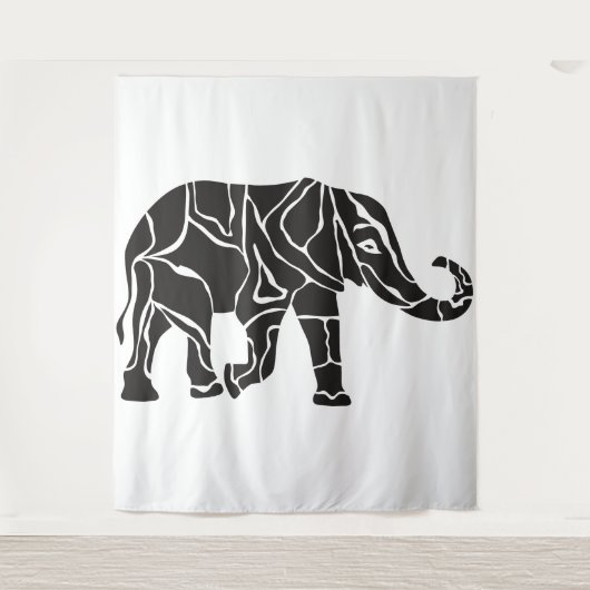 Elephant Tapestry Wandteppich (Vorderseite)