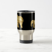 Elephant Tasse Black and Gold (Mittel)