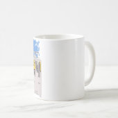 Elephant Taxi Line Tasse (VorderseiteRechts)