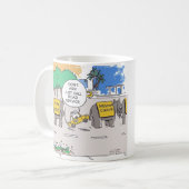 Elephant Taxi Line Tasse (Vorderseite Links)