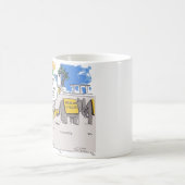 Elephant Taxi Line Tasse (Mittel)
