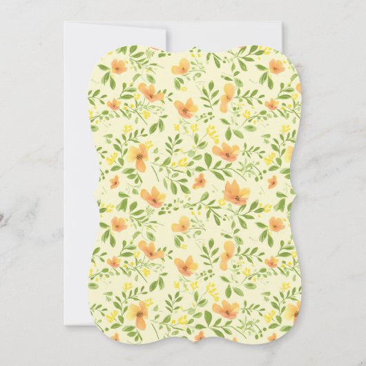 Elephant Theme Kinderdusche Einladung (Rückseite)