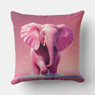 Elephant Throw Kissen