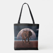 Elephant Tote Bag Tasche (Rückseite)