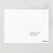 Elephant Tree Postcard Postkarte (Rückseite)