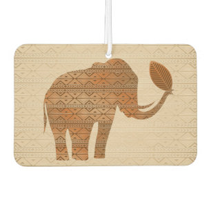 Elephant Tribal Art Design Autolufterfrischer