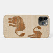 Elephant Tribal Art Design Case-Mate iPhone Hülle (Rückseite (Horizontal))