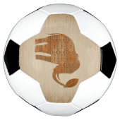 Elephant Tribal Art Design Fußball (Gedreht)