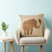 Elephant Tribal Art Design Kissen (Stuhl )