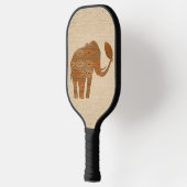 Elephant Tribal Art Design Pickleball Schläger (Links)