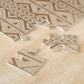 Elephant Tribal Art Design Puzzle (Seite)